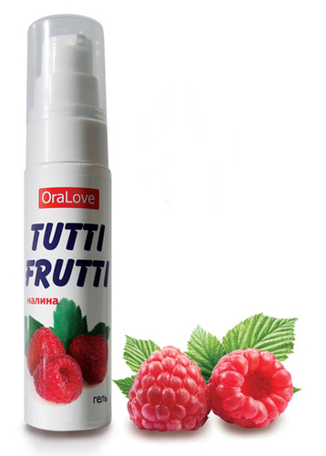 Лубрикант "Tutti-Frutti OraLove", малина, 30гр