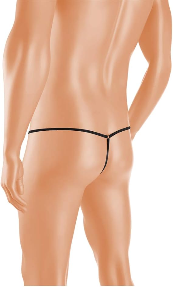 Трусы стринги мужские "Courage" черные