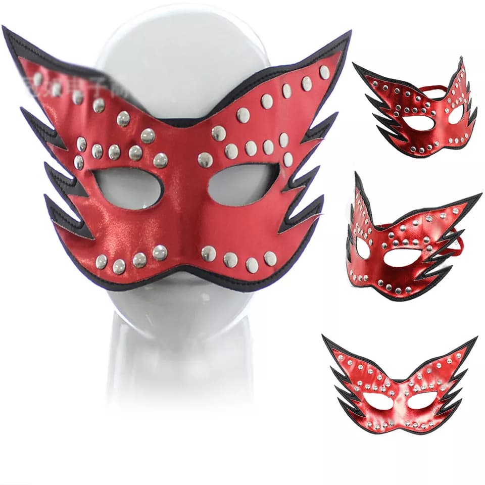 Маска игровая Tomiss красная