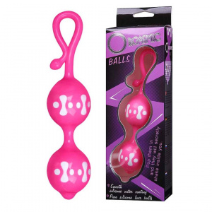 Шарики вагинальные "Orgasmicl Balls", диаметр 4см