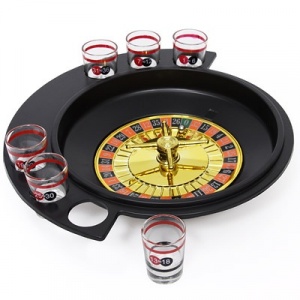 Игра застольная "Пьяная рулетка" (6 рюмок)