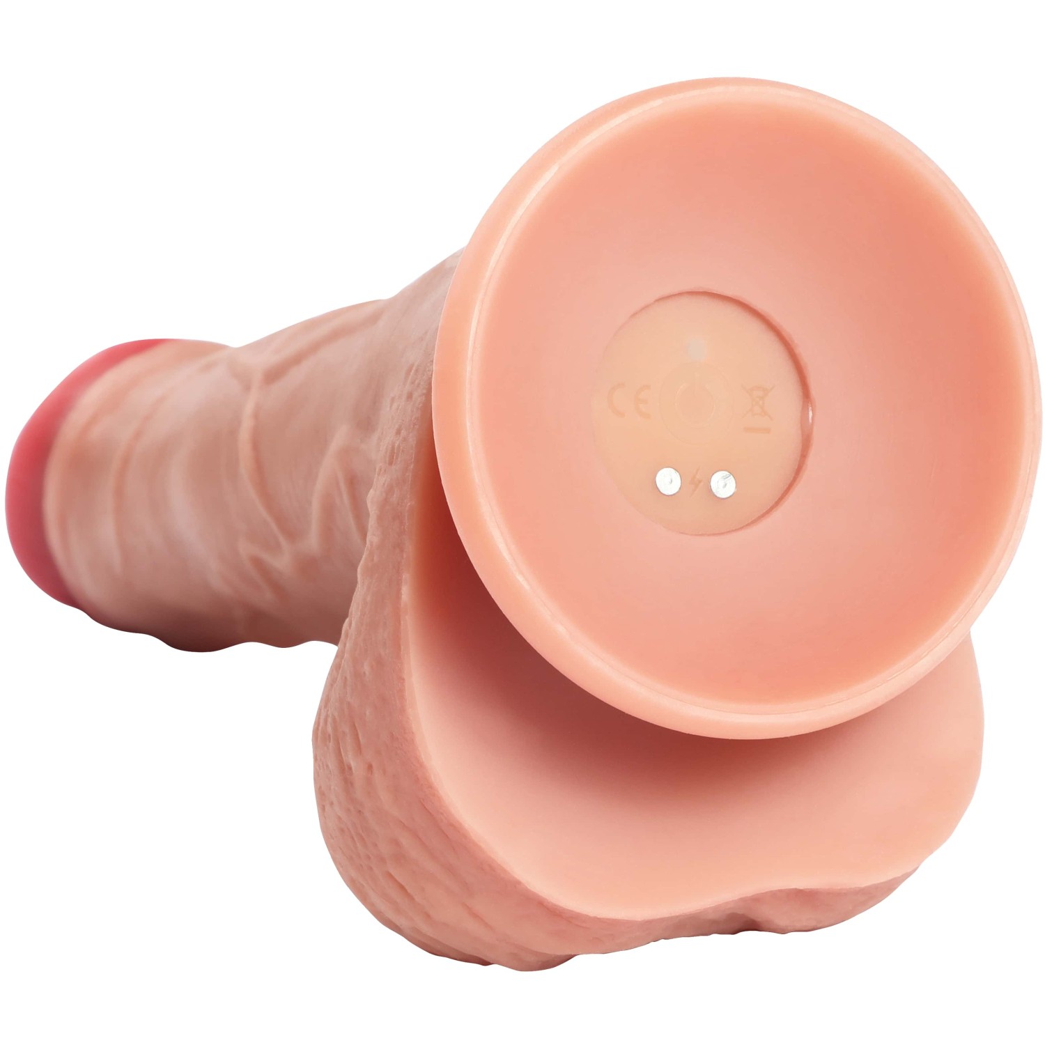 Real Реалистичный фаллоимитатор с функцией пенетрации и вибрации с дистанционным управлением