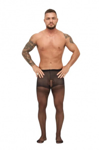 Колготки мужские с закрытым рукавом для пениса черные Колготки мужские с закрытым рукавом для пениса черные