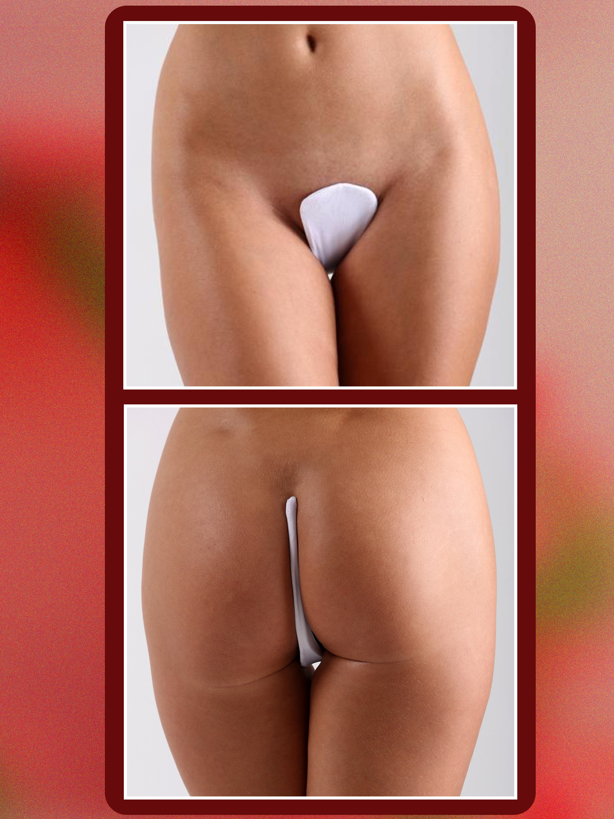 С-стринги "Классика", белые