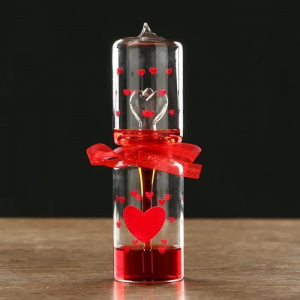 Тепловой фонтан "Я тебя люблю!"