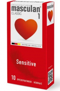 Masculan Sensitive plus Нежные, 10 шт