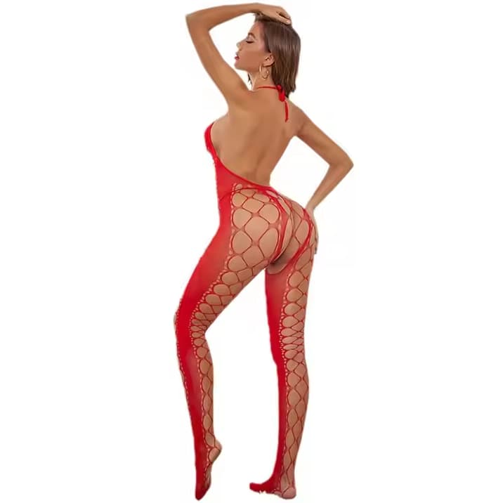 Боди-комбинезон "Hagar" с доступом красный Боди-комбинезон "Hagar" с доступом красный