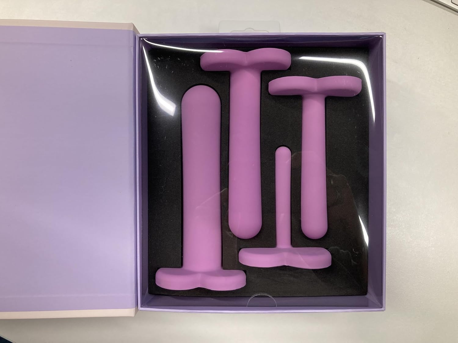 Набор из 4 фаллоимитаторов-расширителей для страпона Wellness