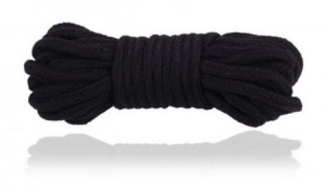 Веревка для связывания, 5 метров черная