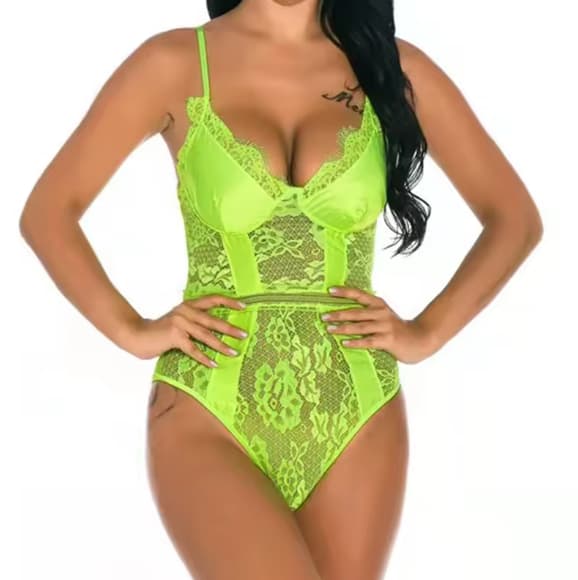 Neon Light Боди женское кружевное Neon Light Боди женское кружевное