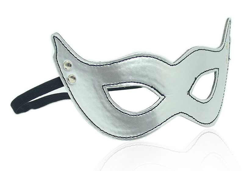 Маска игровая  Glory серебряная