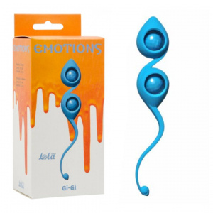 LT Шарики вагинальные Gi-Gi, голубые