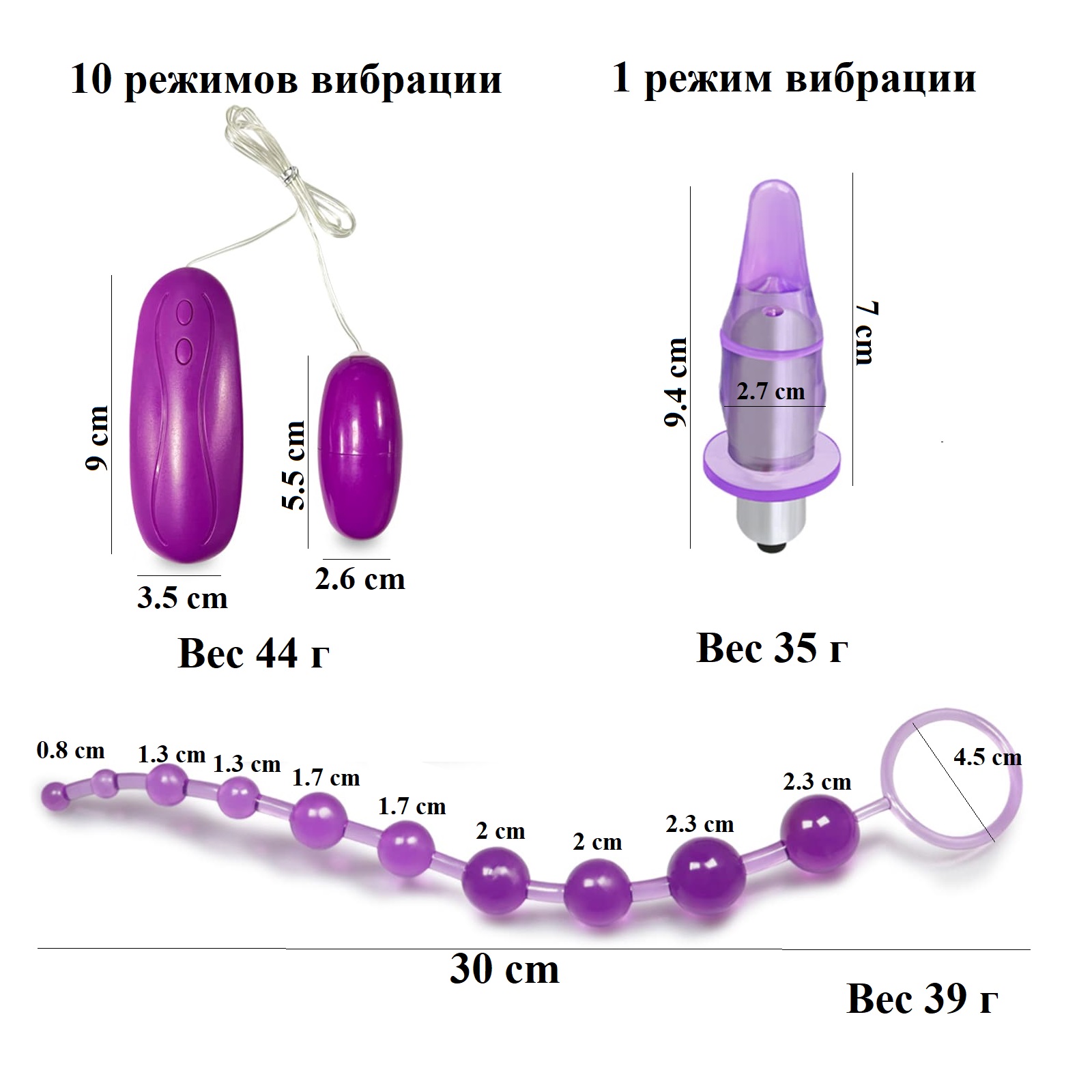 Набор секс игрушек подарочный "JuicySet"