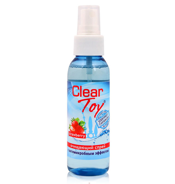 Спрей Clear Toy Strawberry очищающий, 100 мл