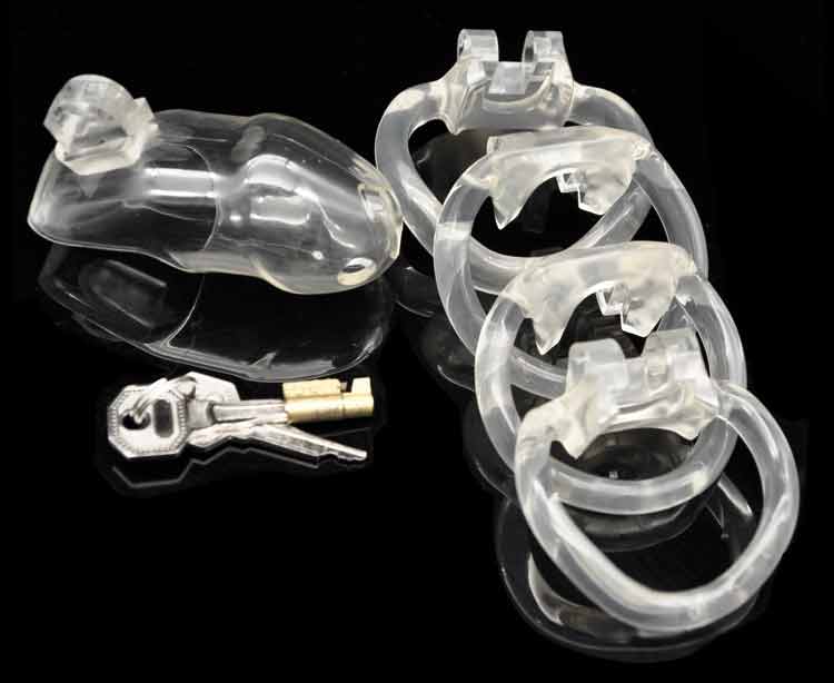 Пояс верности мужской "Forward" пластиковый, прозрачный