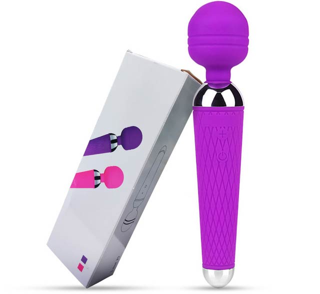Вибромассажер "High Speed", с USB подзарядкой, фиолетовый
