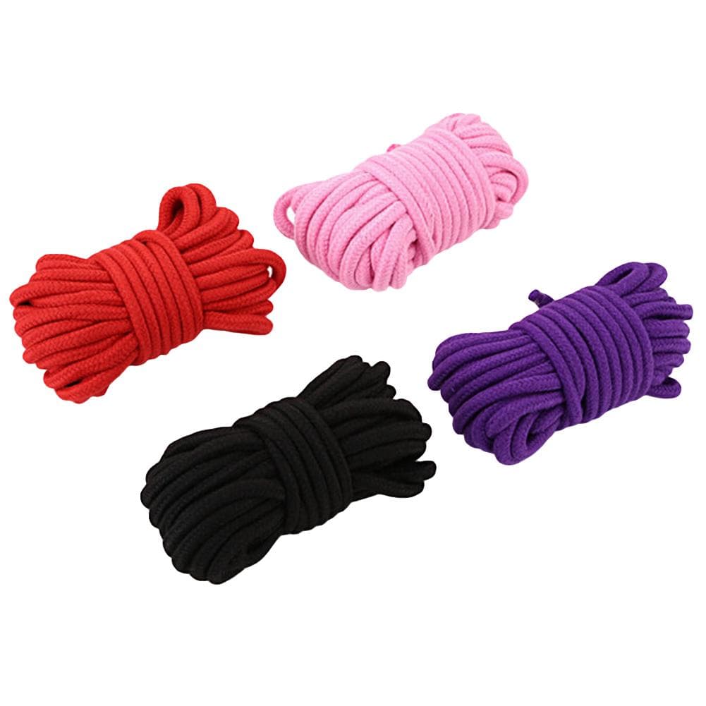 Веревка для связывания, 10 метров розовая