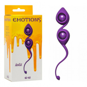 LT Шарики вагинальные Gi-Gi, фиолетовые