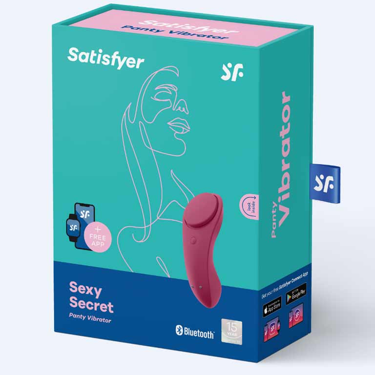 Satisfyer Бесшумный вибромассажер в трусики Sexy Secret