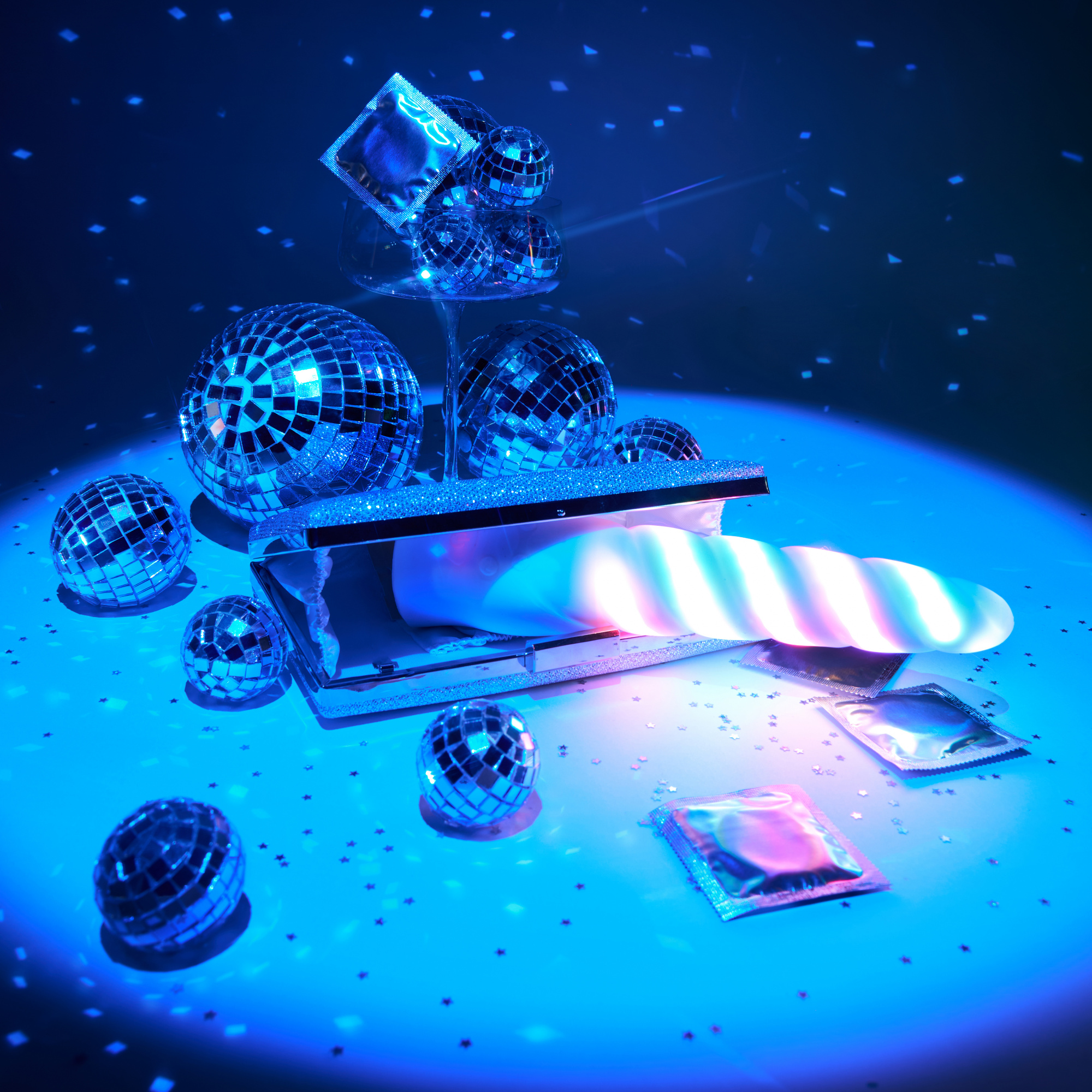 Sexperiments Вибратор с подсветкой HornyGlow