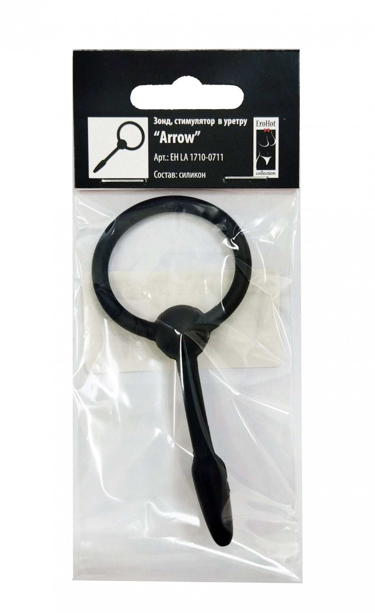 Зонд, стимулятор в уретру силиконовый "Аrrow"