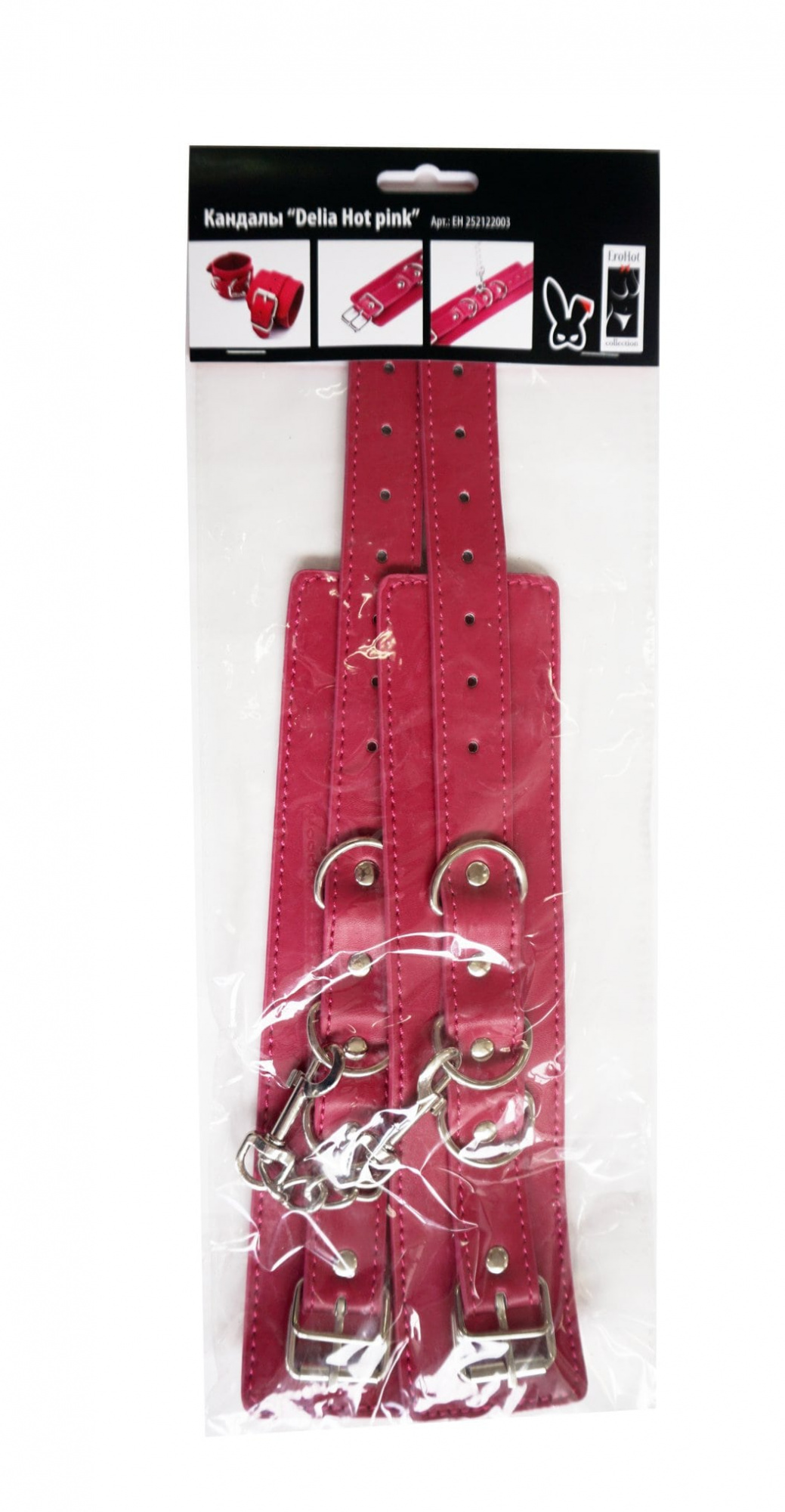 Кандалы "Delia Hot pink" 