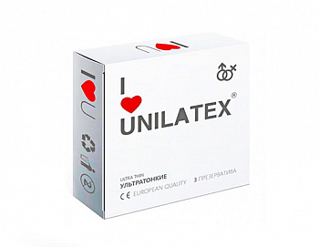 UNILATEX Ultrathin, 3шт