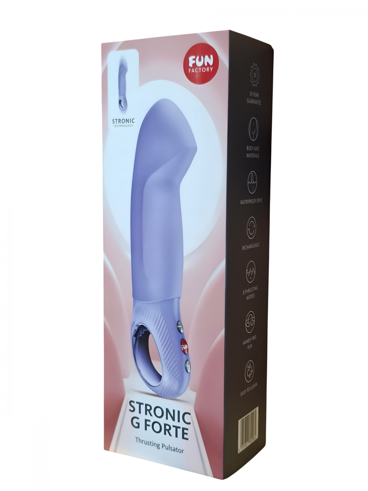 Вибратор-пульсатор STRONIC G FORTE (лавандовый)